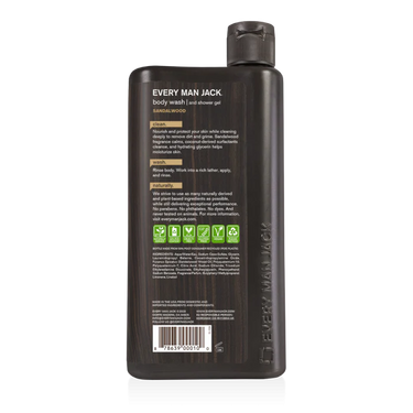 Every Man Jack BODY WASH Sandalwood